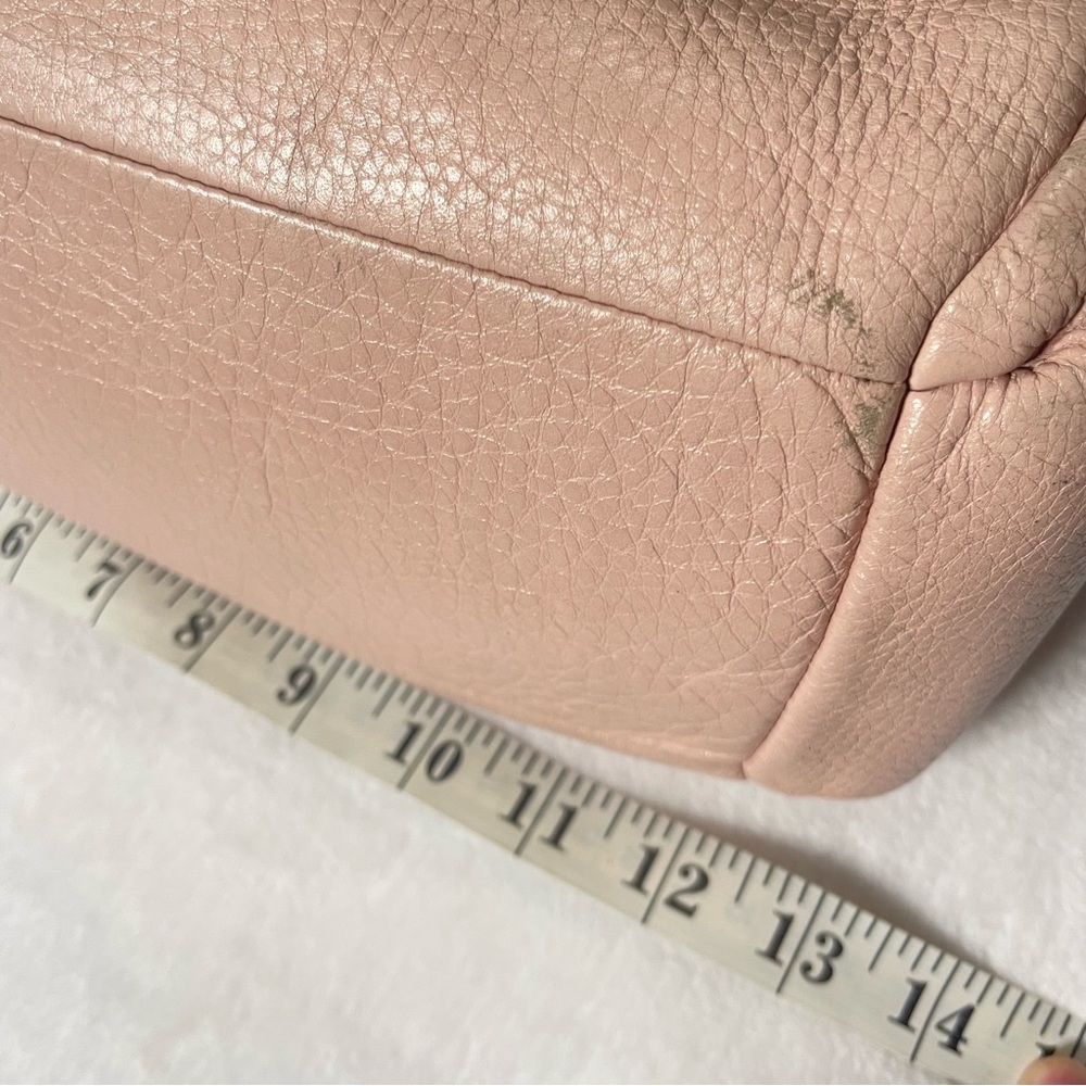 Coach Madison Phoebe Pink Leather Shoulder Bag Hobo Purse - Picture 15 of 16